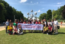Đoàn khách Viet Global travel tại Châu Âu